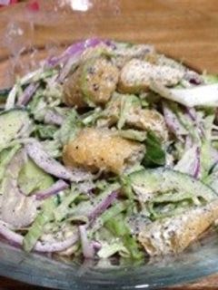 油あげ簡単サラダ-レシピのメイン写真