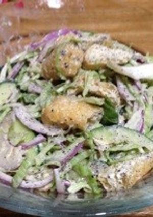油あげ簡単サラダ-レシピのメイン写真
