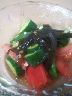 夏野菜の柚子こしょう和え-レシピのメイン写真