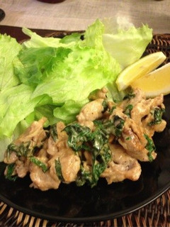 ☆簡単豚肉の生クリームと青じそソテー☆-レシピのメイン写真