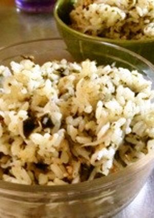 わかめとしらす干しのご飯-レシピのメイン写真