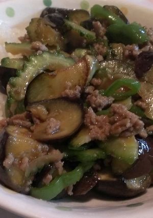 夏のスタミナナス丼-レシピのメイン写真