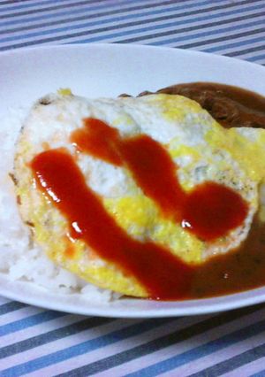 特大オムカレー-レシピのメイン写真