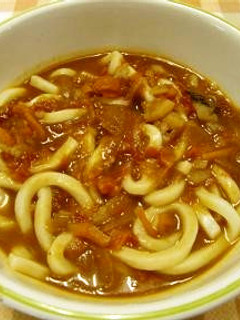 ★簡単!残りのカレーで*カレーうどん*♪-レシピのメイン写真