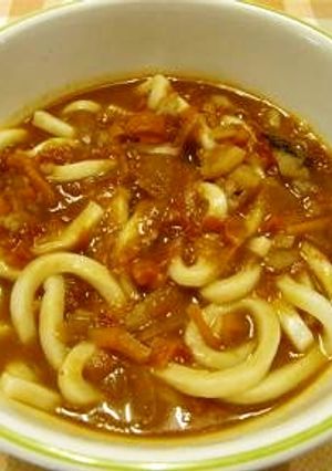 ★簡単！残りのカレーで＊カレーうどん＊♪-レシピのメイン写真