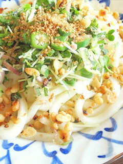 ごま油じゅわぁ~っ!の冷やしうどん-レシピのメイン写真