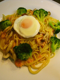 塩鮭のクリームパスタ-レシピのメイン写真