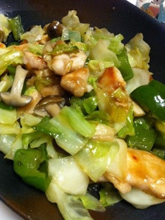 鶏胸肉と野菜の異国風味炒め-レシピのメイン写真