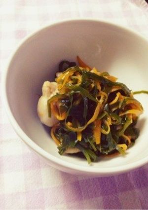 鶏肉と切りこんぶの炒め煮-レシピのメイン写真