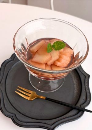 りんごのコンポート-レシピのメイン写真