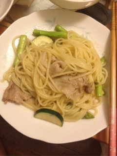 豚肉と夏野菜のパスタ-レシピのメイン写真