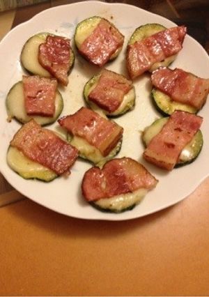 ベーコンとズッキーニのチーズ焼-レシピのメイン写真
