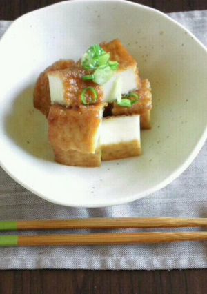 甘辛厚揚げ-レシピのメイン写真