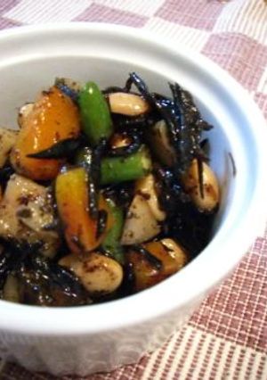 大豆と根菜のひじき煮-レシピのメイン写真