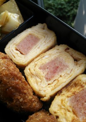 お弁当♪スパムの卵焼き-レシピのメイン写真