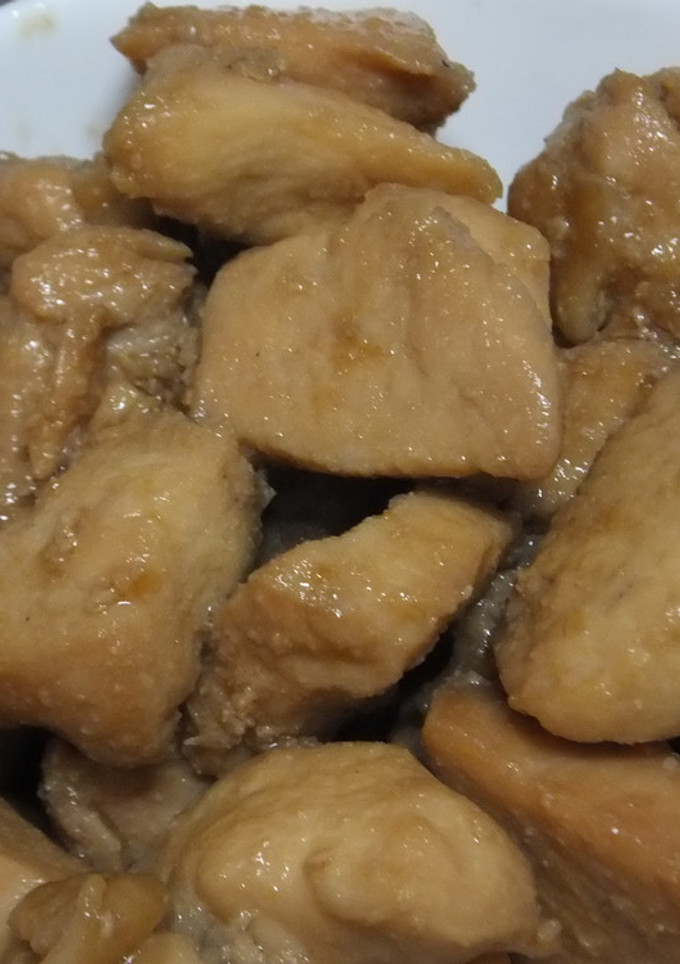 鶏むね肉の和風炒め-レシピのメイン写真