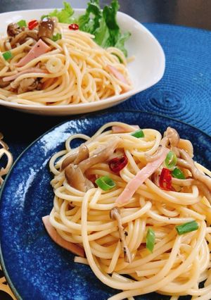 しめじの冷製パスタ!-レシピのメイン写真