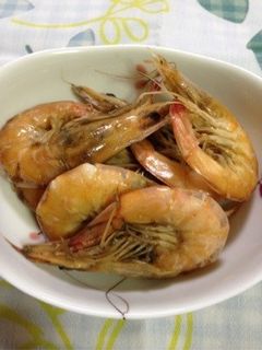おせち料理にも☆*゚えびの酒蒸し♪♪-レシピのメイン写真