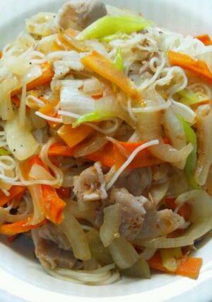 簡単☆白だしde 和風そうめんチャンプル-レシピのメイン写真