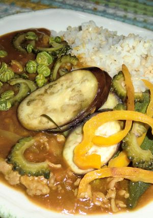 岐阜発　枝豆入りカレー-レシピのメイン写真