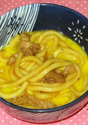 すき焼き風味な焼うどん♥-レシピのメイン写真