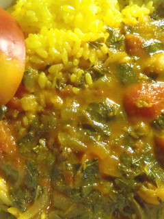モロヘイヤとひよこ豆のインド風カレー-レシピのメイン写真