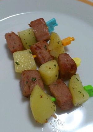 SPAMで★ころころジャーマンポテト★-レシピのメイン写真