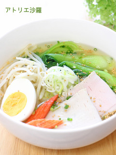暑い夏!あっさり塩味✿冷やしラーメン✿-レシピのメイン写真