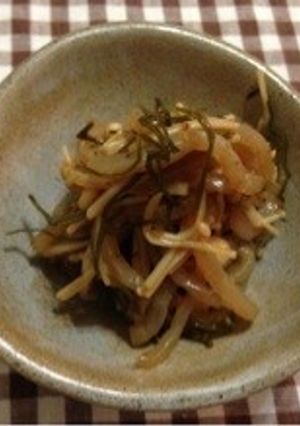 簡単和食♪えのきとコンニャクのきんぴら-レシピのメイン写真