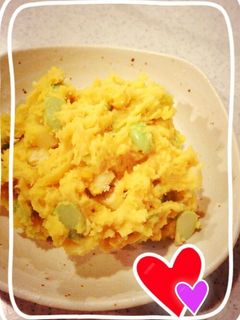 ちょっと和風★ かぼちゃサラダ-レシピのメイン写真