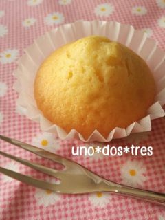 かわいいおへそ♡ マドレーヌ-レシピのメイン写真