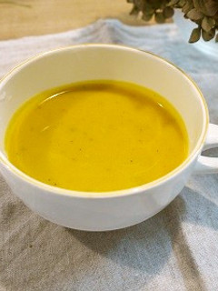 乳製品なし☆豆乳かぼちゃスープ♪-レシピのメイン写真