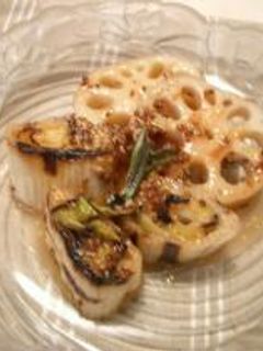 長ネギとレンコンのグリルマリネ-レシピのメイン写真