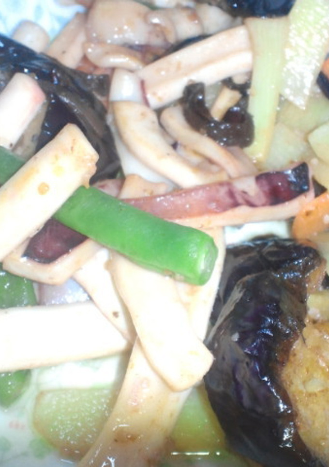 イカの野菜炒め-レシピのメイン写真