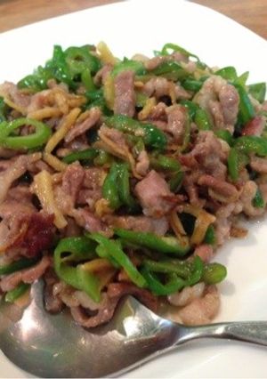 生姜たっぷり味付け簡単青椒肉絲-レシピのメイン写真