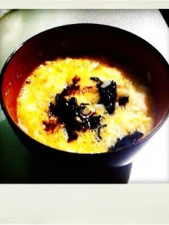 市販のおにぎりで☆簡単たまごかけごはん☆-レシピのメイン写真