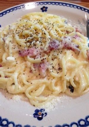 秋冬食べたい。濃厚カルボナーラ-レシピのメイン写真