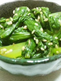 小松菜のごま和え-レシピのメイン写真