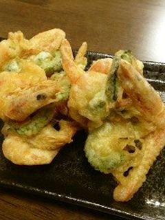 ゴーヤと小海老のかき揚げ-レシピのメイン写真