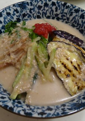 再現レシピ☆お茶漬け屋さんの冷汁-レシピのメイン写真