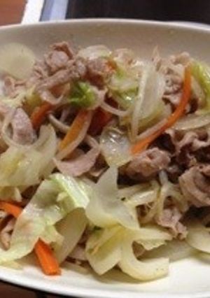 簡単！野菜炒め-レシピのメイン写真