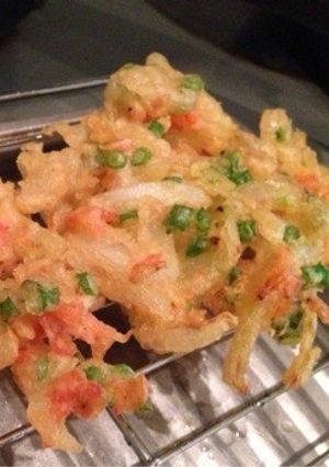 失敗なし玉ねぎと桜えびのサクサクかき揚げ-レシピのメイン写真