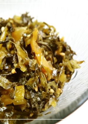 おかずにもう1品♪　高菜の炒め物-レシピのメイン写真