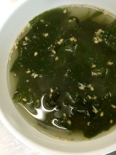 簡単でうまうま☆ワカメスープ-レシピのメイン写真