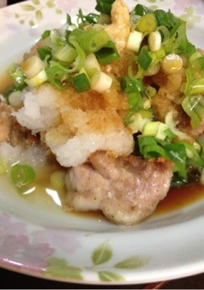 鶏竜田みぞれ和え-レシピのメイン写真