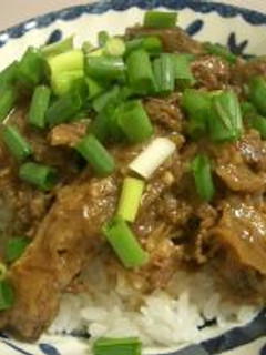 どて煮丼-レシピのメイン写真