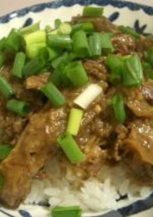 どて煮丼-レシピのメイン写真