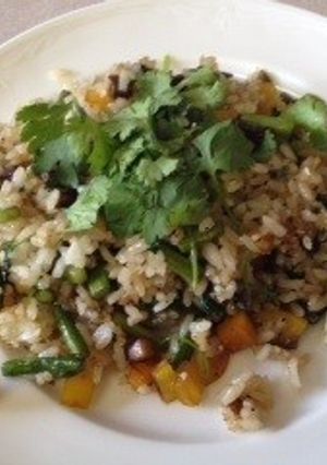 パクチー炒飯-レシピのメイン写真