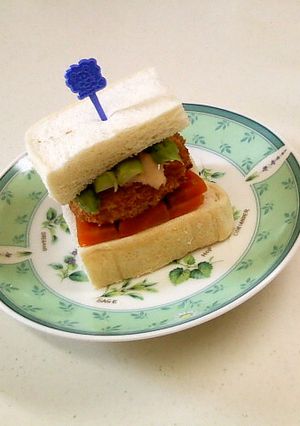 ふんわりグラコロサンド-レシピのメイン写真