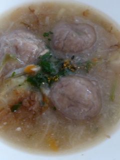 さば缶でだんご汁-レシピのメイン写真